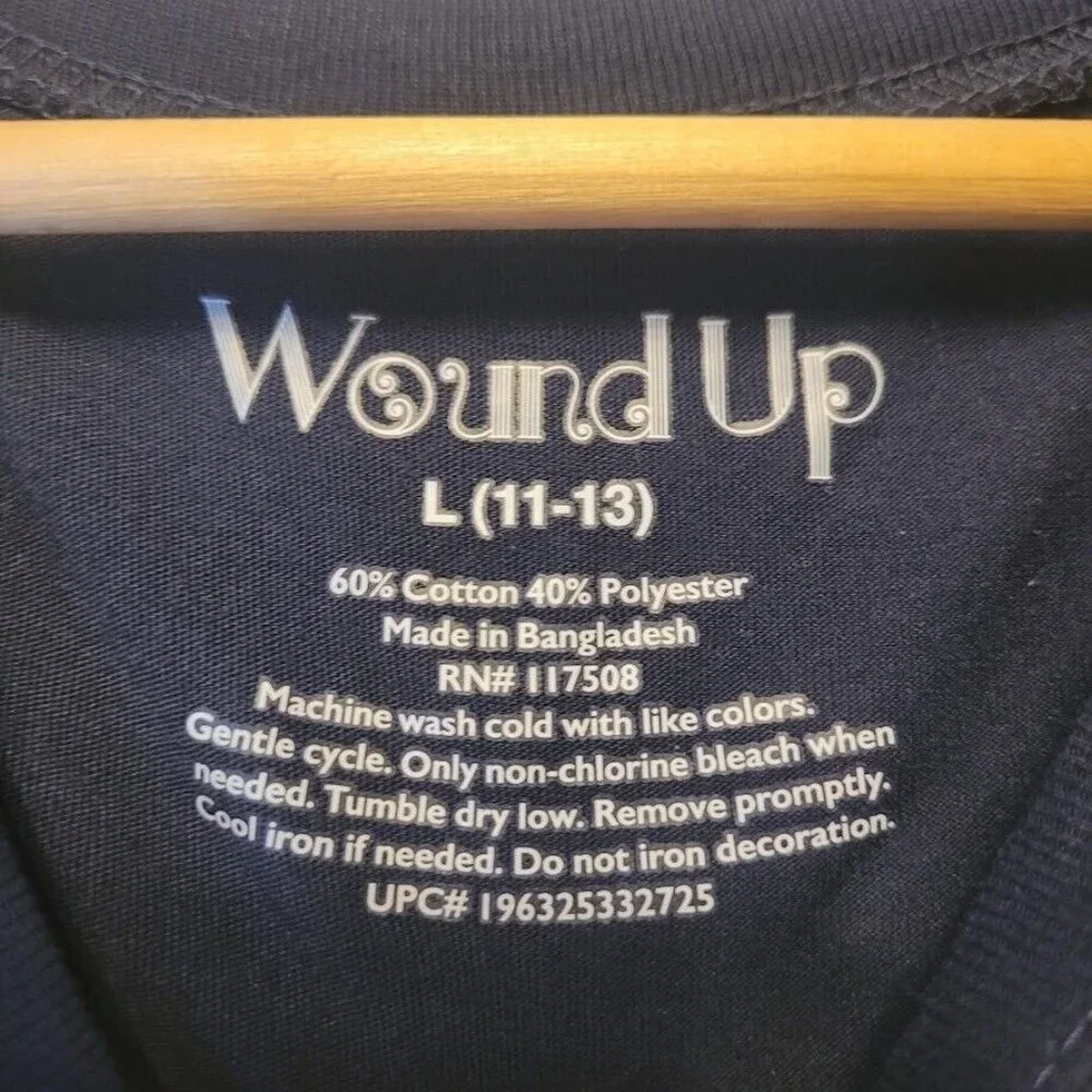 Wound Up Womans L T Shirt I’m Not For Everyone Blue Tee - Picture 4 of 7